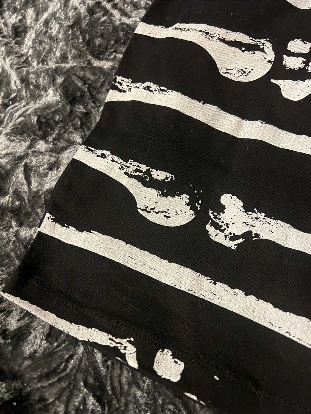 Rare Iron Fist Skeleton Mini Skirt Size S - Picture 3 of 6